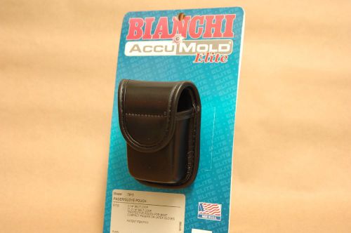 Bianchi accumold elite 7915 pager/glove pouch plain finish #22114 nib for sale