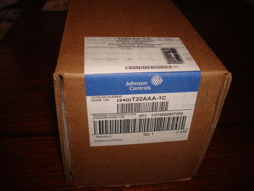 Johnson Controls T22AAA-1C Heating Thermostat (240) New in the Box