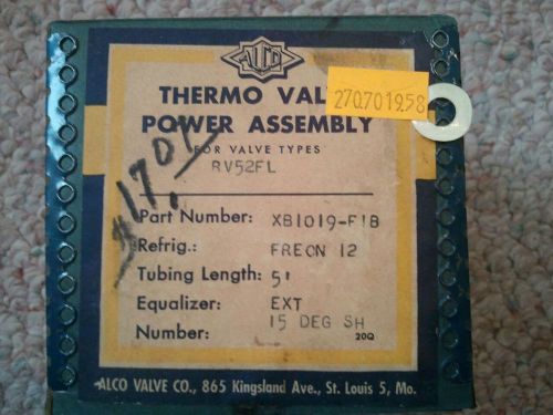 Alco Thermo Power Assembly Valve XB1019-F1B