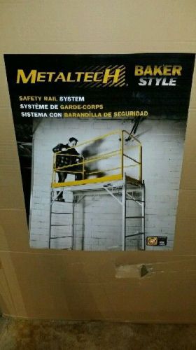Metaltech guardrail set for maxi square baker-style steel scaffold for sale
