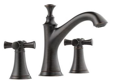 Brizo baliza widespread lavatory bathroom faucet 65305lf-rb - oil rubbed bronze for sale