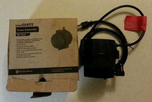 LITTLE GIANT NK-1 Submersible Pump Chemical 1/150 HP NK 1