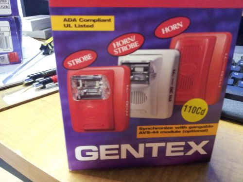 GENTEX COMMANDER 2 GEC24-110WR NEW IN BOX HORN/STROBE #b35