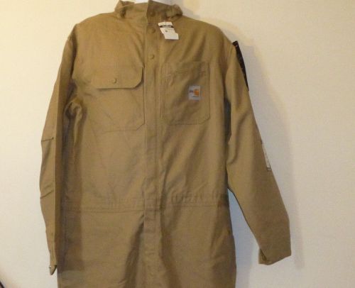 Nwt carhartt men&#039;s tall fr traditional twill coverall, tan, 44 tall for sale