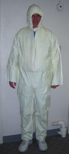 Disposable coverall, personal protective equipment, case of 24 large for sale