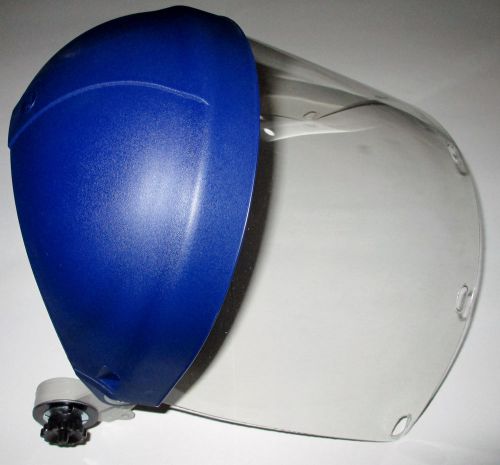 3m faceshield mounting bracket with bullard clear visor for use with hardhat nip for sale