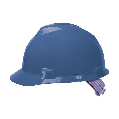 Hard Hat, FrtBrim, Slotted, PinLk, Blue 463943