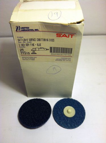 SAIT / UNITED ABRASIVES  #77315,TYPE R   3&#034; VERY FINE SURFACE CONDITIONING DISC