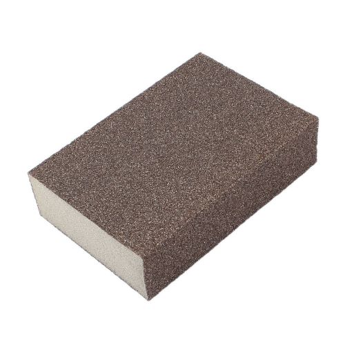Rectangular rough grinding sanding sponge pad block100mm x 70mm x 25mm for sale