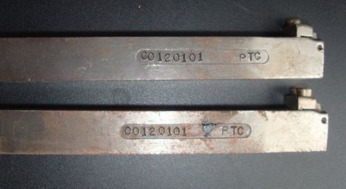 Pair of tool holders - 00120101 ptc - peterson tool company for sale
