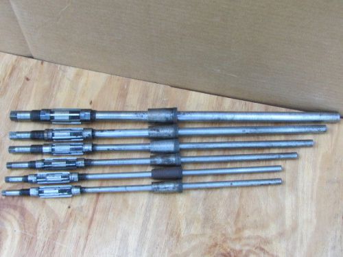 Lot of 6 beard &amp; national garage tools adjustable hand reamers electric motors for sale