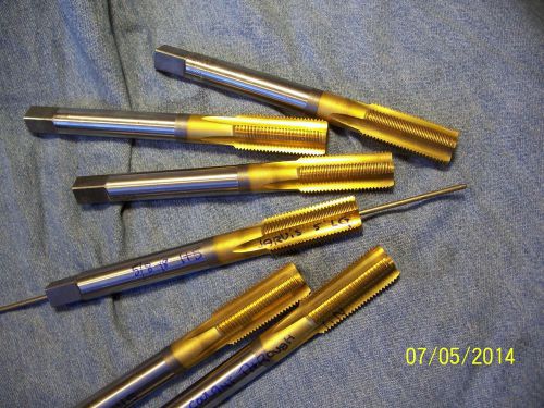 Jarvis 5/8 - 18 gh3 coolant through tin hss extended 5&#034;  plug tap machinist for sale