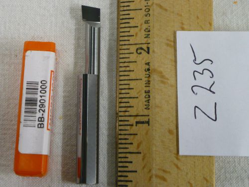 1 new micro 100 solid carbide boring bar.   bb-2901000  {z235} for sale