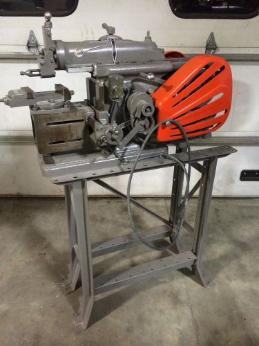 Atlas 7b shaper with vise 110v on steel  stand milling key machine for sale