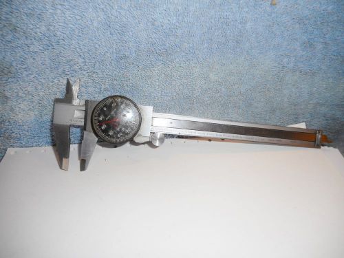 Pmachinists  1/6fp buy now 6&#034; dial caliper works perfect read read  !! for sale