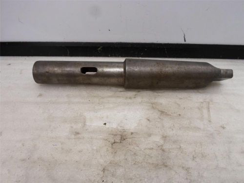 Lewis 4.731 taper-shank drill bit sleeve extension, 16&#034; length 1 1/8&#034; input for sale