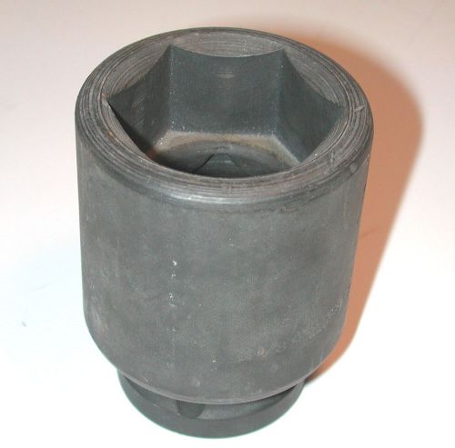 Large nos williams usa 1&#034; dr. 6 pt. 2-1/8 inch deep impact socket no. 17-668 for sale
