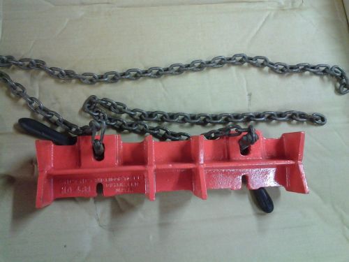 Ridgid 461 pipe welding clamp chain vise for sale
