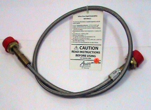 40&#034; Amico Pigtail Stainless CGA-326 Nitrous Oxide Hose M-X-HB-PTS-N20 NOS