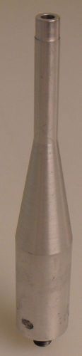 Branson ultrasonic welder catenoidal horn  19694  9008059 1&#034;dia x 6&#034;h // 3/8&#034; th for sale