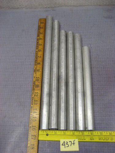 6 RODS ALUMINUM BARS Jewelry Design supply findings metal crafts tool 437f