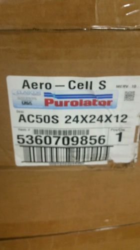 18 Purolator® Cartridge Filter 24 x 24 x 12 Aero-Cell