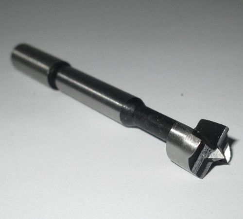 1/2&#034; forstner bit; precision sharpened high carbon steel 3/8&#034; shank; countersink for sale