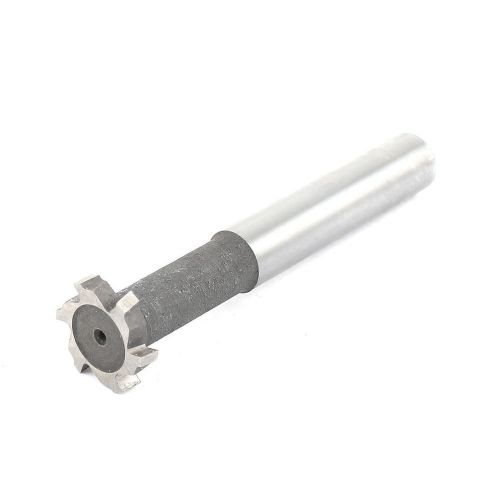 Gray HSS 6 Flutes T Slot Cutter End Milling Cutter Tool 20mm x 4mm