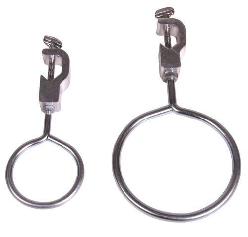 Lab Stand Support Rings Only (Set of 2) Hold Beakers and Flasks, NEW