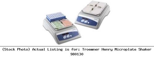 Troemner henry microplate shaker 980130 laboratory apparatus for sale