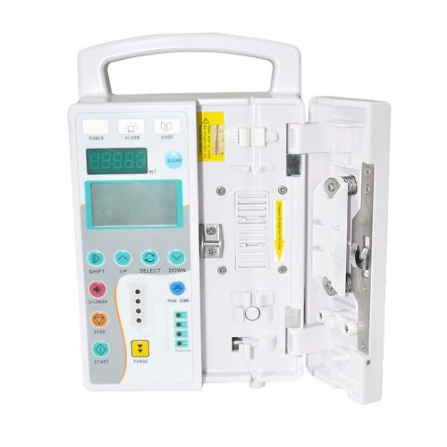 Medical iv fluid infusion pump equipment audible visual alarm veterinary &amp; human for sale