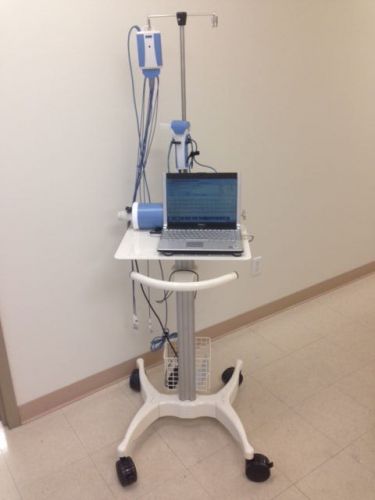Midmark electrocardiograph interpretive iqecg 12lead ecg iqspiro spirometry cart for sale