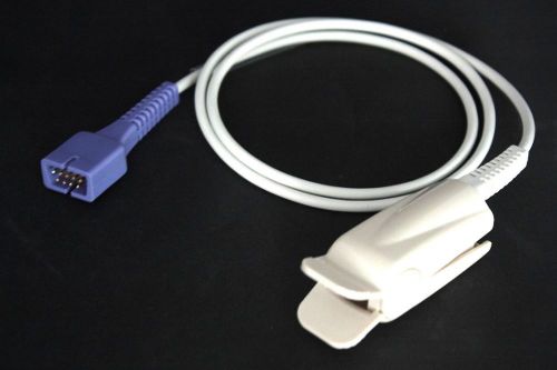 50pcs compatible  nellcor adult clip spo2 sensor ds100a,1m/3ft, oximax,ylq0220b for sale