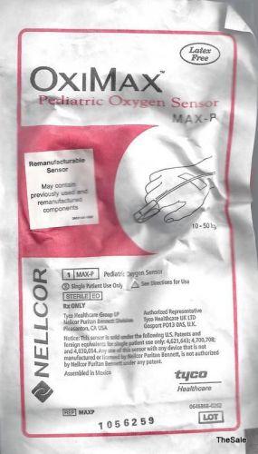 24 Lot Nellcor OxiMax™ MAX-PR Pediatric SpO2 Oxygen Sensors Sterile New Covidien