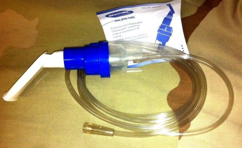 Invacare sidestream nebulizer angled mouthpiece &amp; tubing disposable part#ms2200 for sale