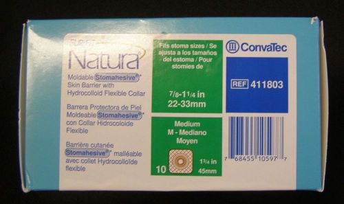 Convatec 411803 Sur-Fit Natura Moldable Stomahesive Skin Barrier (Box/10)