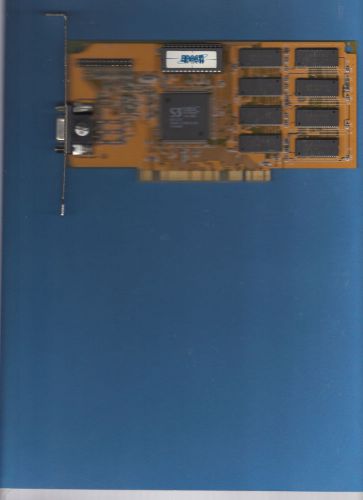 Graphics EPOCH S3 Virge On Board PCI Video Card - Chip Info: N1C3BD 86C325 - 2MB