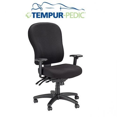 Tempur-Pedic TP4000 Ergonomic Fabric Mid-Back Task Office Chair, Black