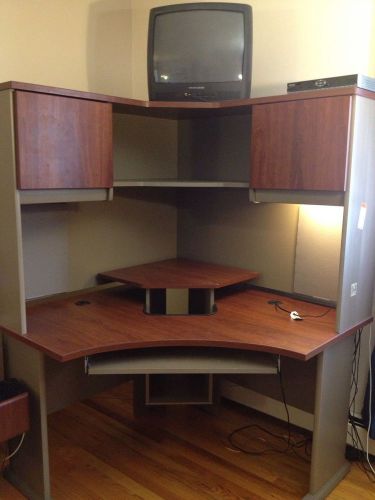 O&#039;Sullivan Corner Computer Desk W/Hutch Home Office - PICKED UP THIS WEEKEND