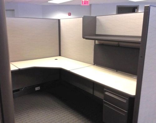 Herman Miller AO2 Textured Patterned Panel Cubicles