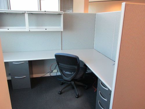 (63) kimball  office cubicle modular stations only $499.00 ea. super nice for sale