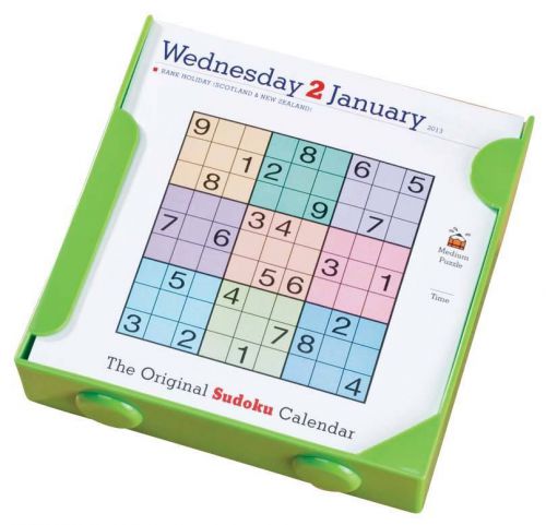 Miles kimball sudoku desk calendar, multi  for sale