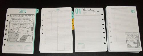Franklin Covey - Real Life Adventures Ring-bound Daily Planner Refill (Jan-June)