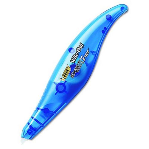 BIC Wite-Out Exact Liner Correction Tape Pen, 1/5&#034; x 236&#034; - 2 per Pack (White)