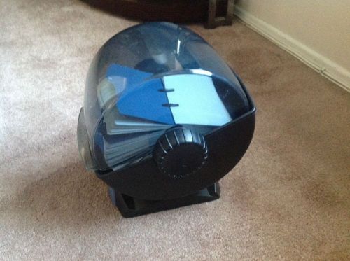 ROLODEX ROTARY CARD FILE WITH SWIVEL BASE NEW