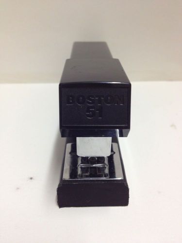 Boston Model 51 Black Desk Stapler