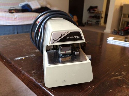 swingline electric stapler