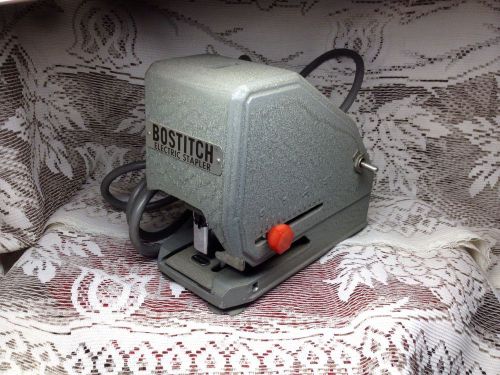 The original first generation bostitch electric stapler vintage model #b5e6j for sale