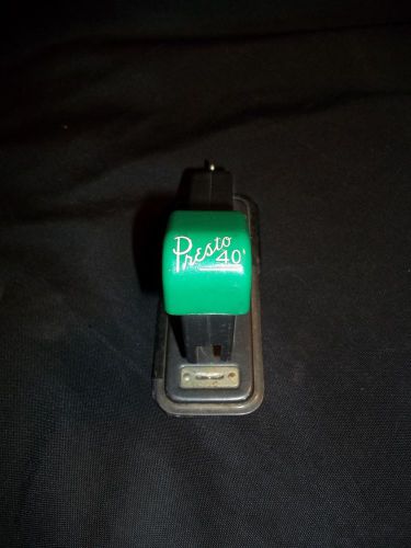 Art deco presto green stapler vintage for sale