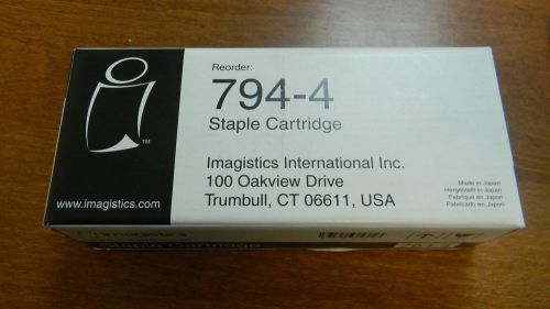 Genuine Imagistics Staples 794-4 Lot of 4 staple Cartridges!